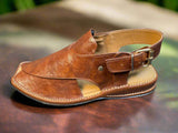 Zardari Brown Chappal