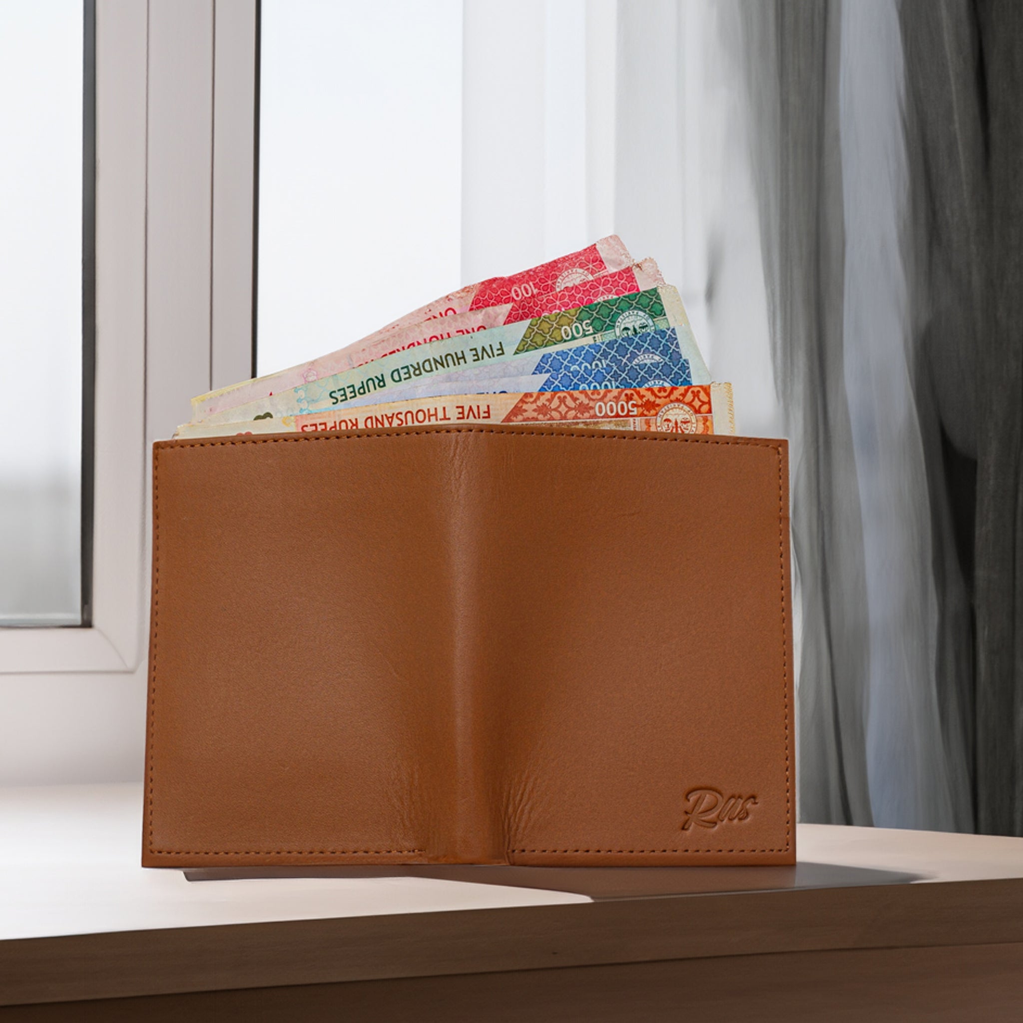 Nova Brown Leather Wallet